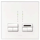 Rania IR Dimmers Dual switch Version Dual Universal 2 x 250 W VA backboxes with minimum depth of 38 mm x 86 x 86 recommended 42 in AW 1