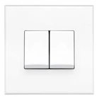 Saklar Rania Accessories Dual Switch. 2-Way 2 X 10A. In Aw 1